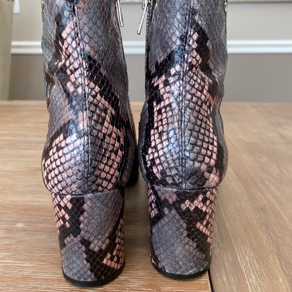 ZADIG & VOLTAIRE Lena Wild Boots snake print sz 40 - Picture 5 of 8